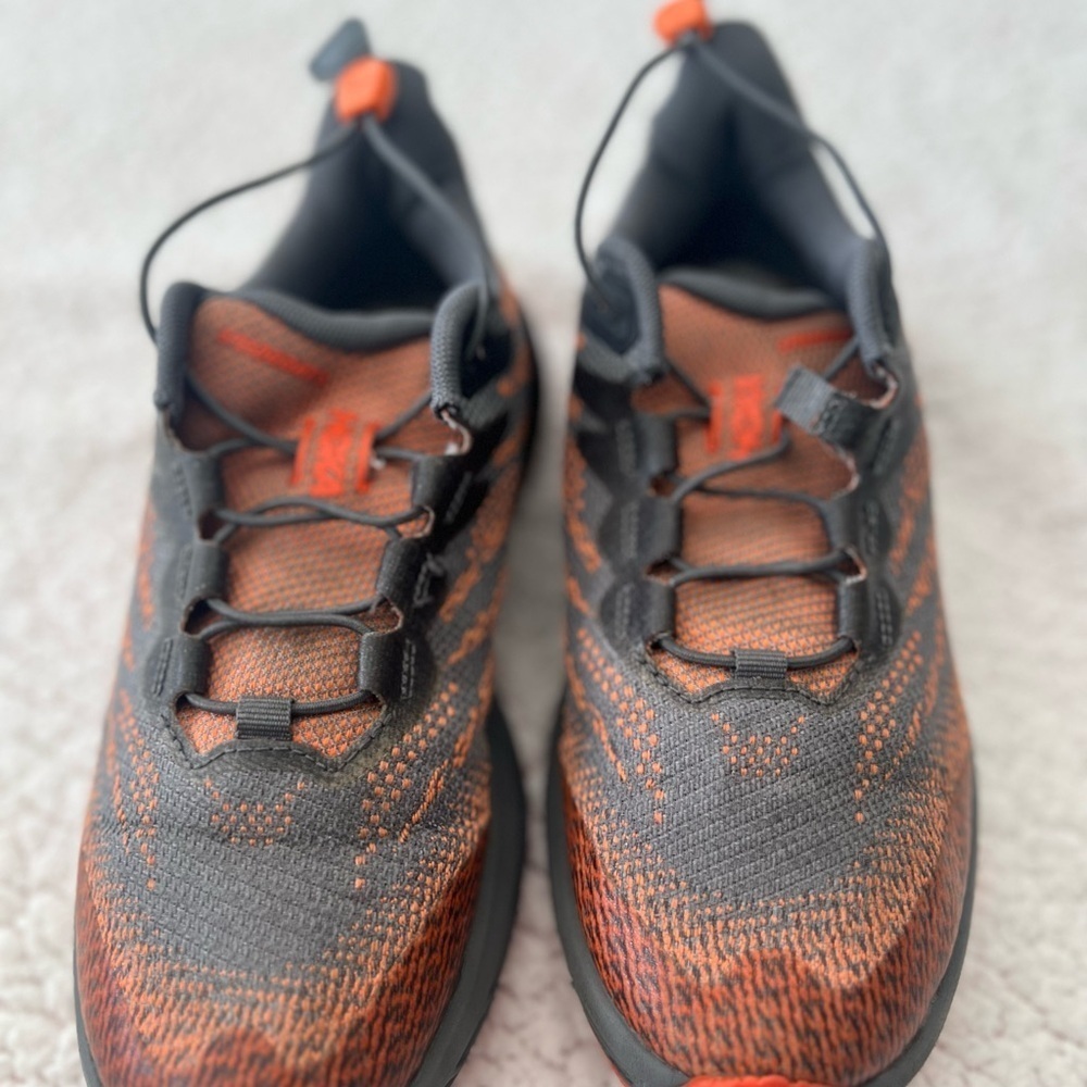 Hoka Athletic Shoes - Orange and Gray - Picture 12 of 16